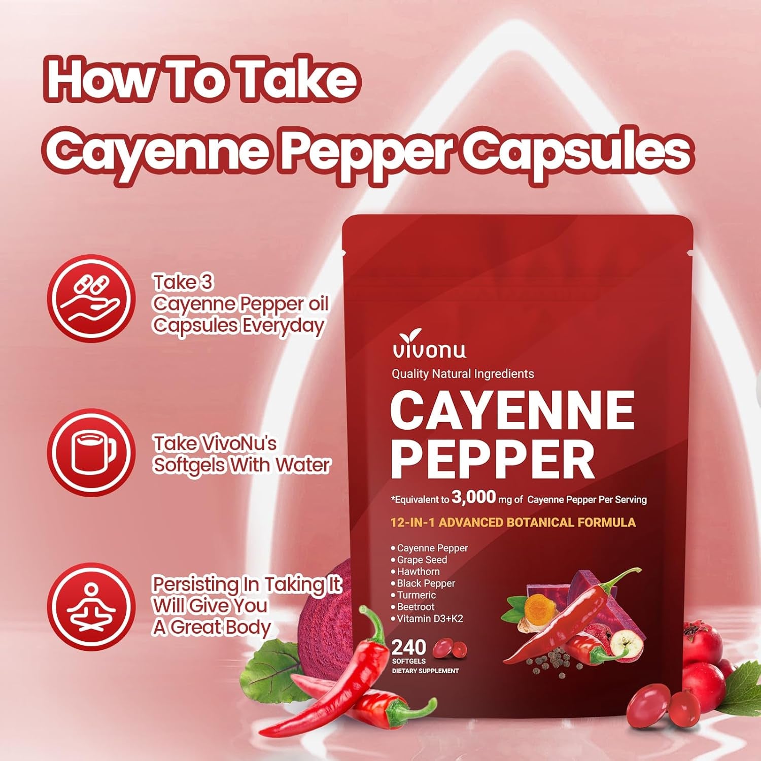 Cayenne Heart & Circulation Support